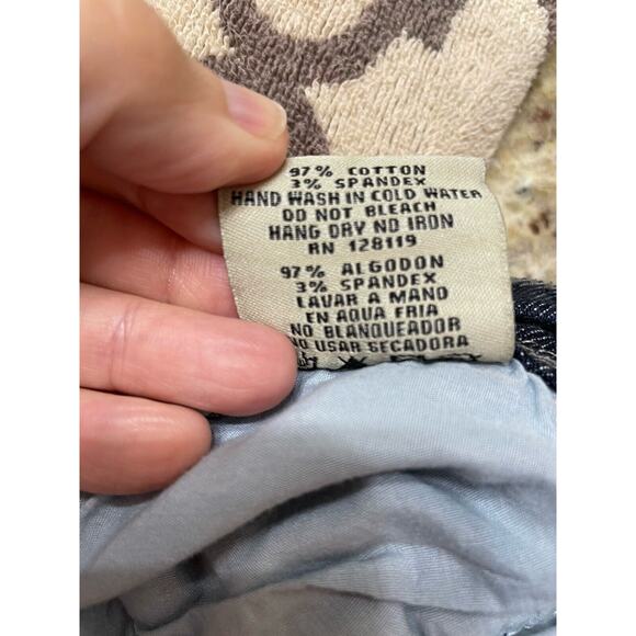 Grace in LA Boot Cut Jeans Womens Sz 36 Embroidered Sequin Denim - Picture 8 of 14